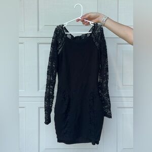 Seductions Black Bodycon Mini Dress

Size US Women’s XS